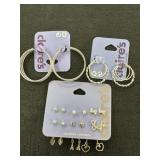 Claireï¿½s Hoop, Dangle & Stud Earrings