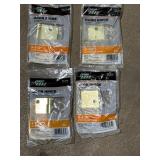 4 new 3.5in Grip Fast door hinges