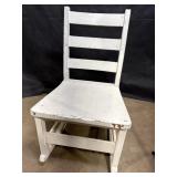 Ladderback Rocking Chair 30in tall