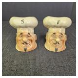 VTG Japan Chef Salt & Pepper Shakers