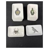 Halloween stoneware dishes 3x2