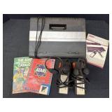 Vtg Atari 7800 pro system, manual, 2 controllers,