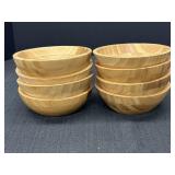 8- 7" Bamboo Bowls