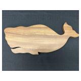 20" Whale Cutting Board