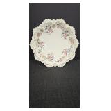 M. Z. Austria Porcelain Floral Plate