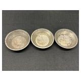 3- 4.25" Ekco Pie Pans