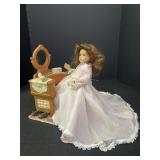 Vintage Doll & Vanity