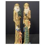 Pencil Style Santa Figurine