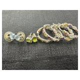 Hoop & Stud Earrings - some marked 925