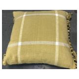 Cotton Flannel Throw Pillow