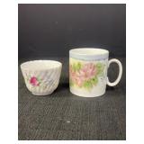 Fine Bone China Mug & Bowl