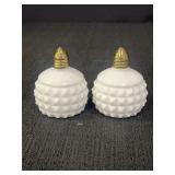 Milk Glass Salt & Pepper Shaker