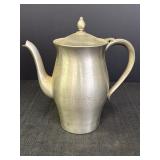 International Pewter Teapot, 276 01, 8.5in tall,