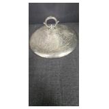 Silverplated Lid with Handle
