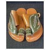 Al Waha Embroidered Leather Arabic Sandals