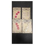 Vtg Supreme Quality Pearl Buttons