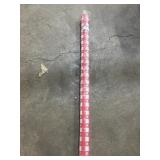 Plastic Red Check Tablecloth