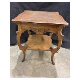 Antique Oak Parlor Table