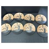 6- 11.5"ï¿½ Halloween decorative plates
