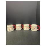 Jenny Parkhurst Santa Mugs