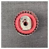 Christmas Linzer Cookie Cutter- Candy Cane