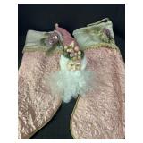 Pink and Gold Christmas Decor