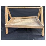 Wooden display caddy
