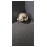 Silverplated Roll top Caviar/Butter Dish