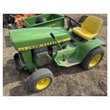 1972 JD 110 10hp Lawn Tractor