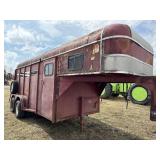 16ï¿½ Gooseneck Livestock Trailer