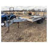 1993 12ï¿½ Tandem Axle Equipment Trailer - title