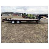 20ï¿½ plus 4ï¿½ Corn Pro Gooseneck Trailer - title