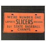 La Porte Slicers 1st State Baseball Champs License