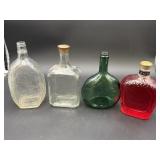 Glass Liquor Bottles