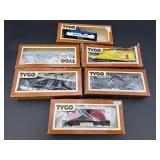 (6) Tyco HO Scale Electric Train Cars - Hersheys