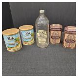 VTG Food Containers: Peak, Heinz, & Coffee Tins