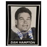 Autographed Dan Hampton, Bears Football player