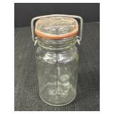 Half Pint Glass Jar K 1875 3 Wire Top
