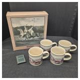Ralph Lauren Polo Club Mugs & Cologne Set