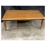 Solid Wood Maple Coffee Table