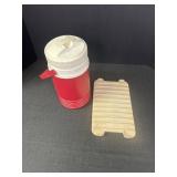 Igloo 1gal Water Jug & Microwave Cooking Rack