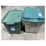 18 gal. & 22 gal. Storage Containers w/ lids