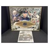 Lou Holtz, Notre Dame Football memorabilia,
