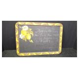 Chalk Board w/ Wood Frame