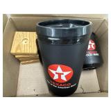 Plastic Aladdin Coffee Mugs Texaco Advertising &