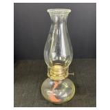 13" Glass Oil Lamp