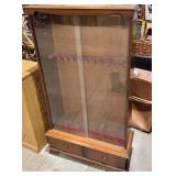 Wooden Gun Display Cabinet