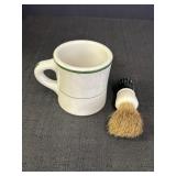 Jackson Vitrified Mug & Shaving Brush