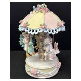 Dreamsicles Floral Carousel, 10596,  11in tall x