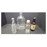 Route 66 Soda bottle,  1852 Honey Jar,